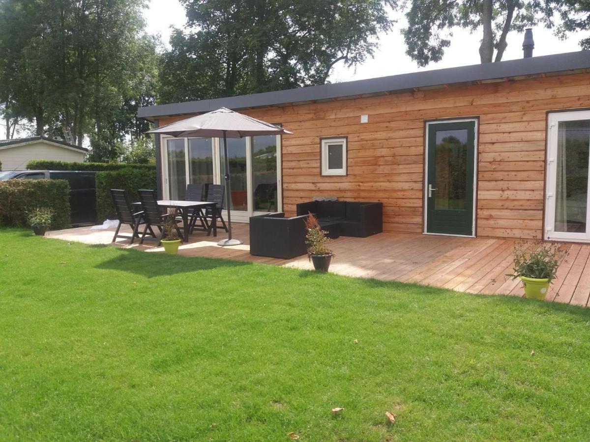 Luxe Bungalow Op Rustig Vakantiepark. Dronrijp Extérieur photo